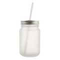 12oz Frosted Mason Jars / Glass