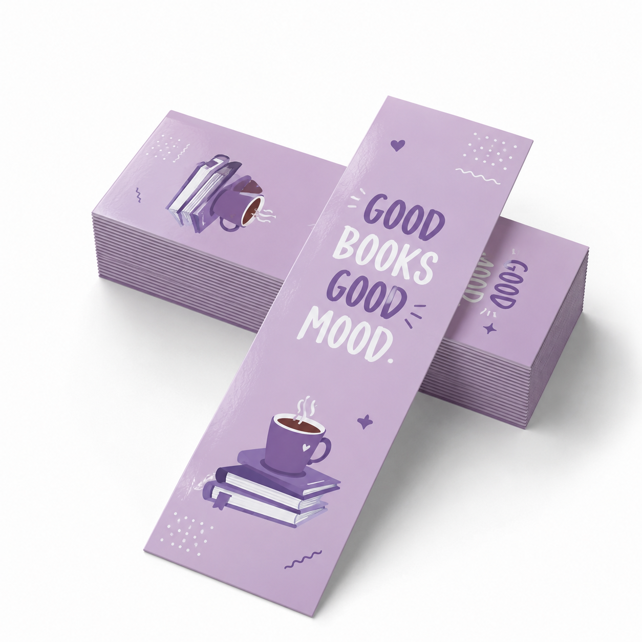 Bookmarks 13pt Linen Uncoated