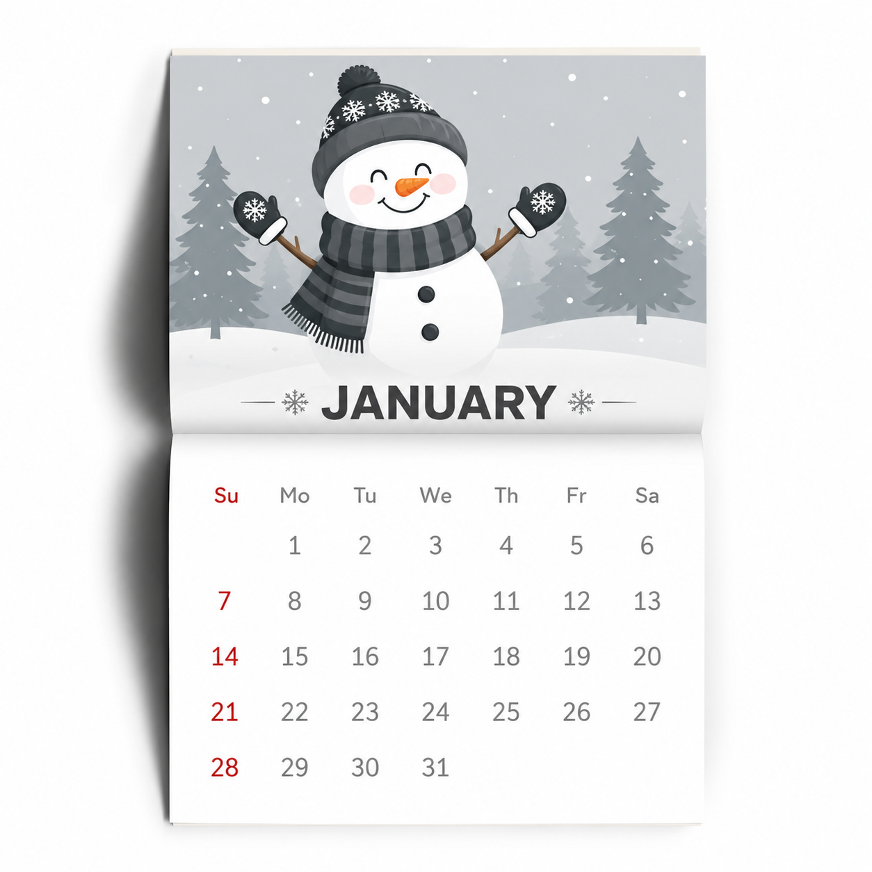 Wall Calendars 100lb Gloss Text