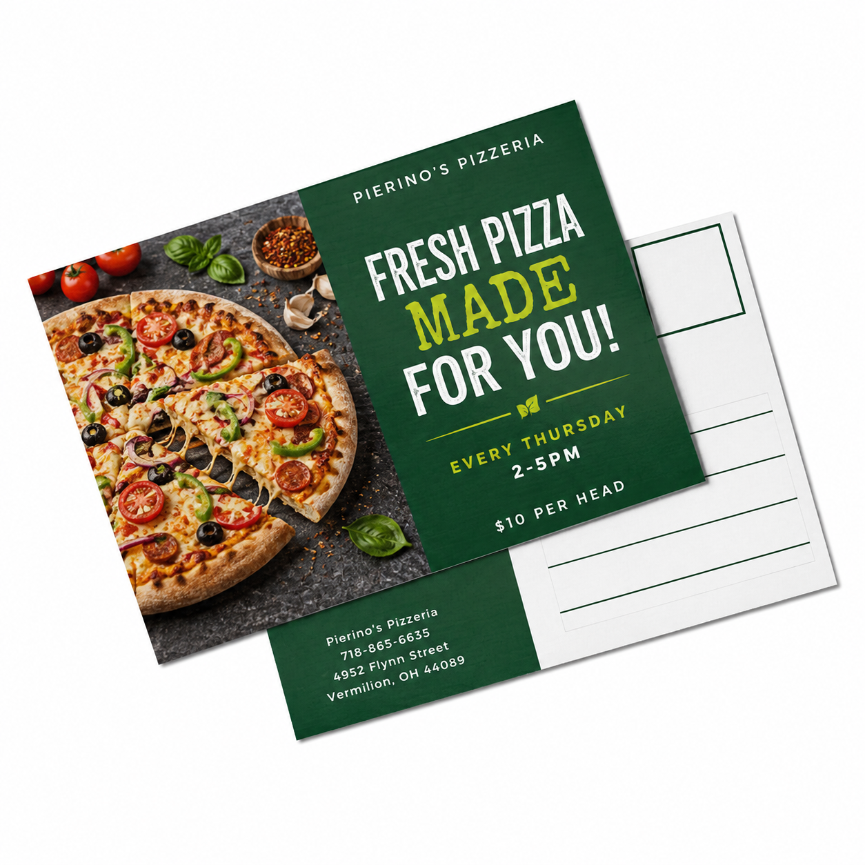 Postcards 10pt + Matte Finish