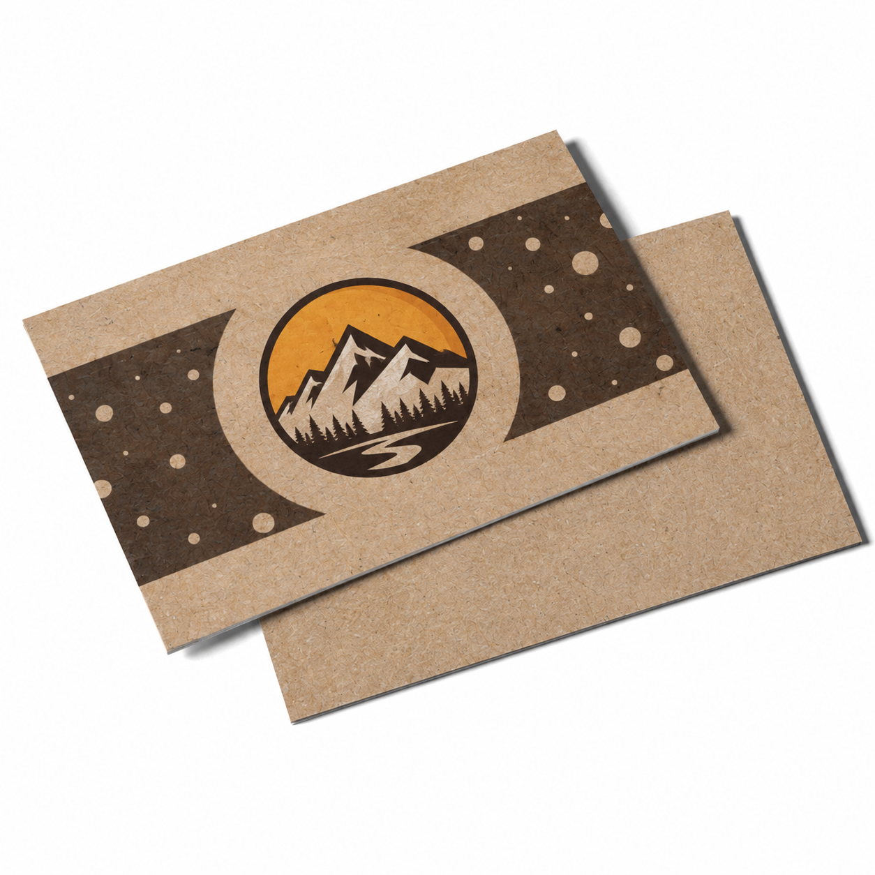 Kraft Paper Postcards 18PT Kraft Board