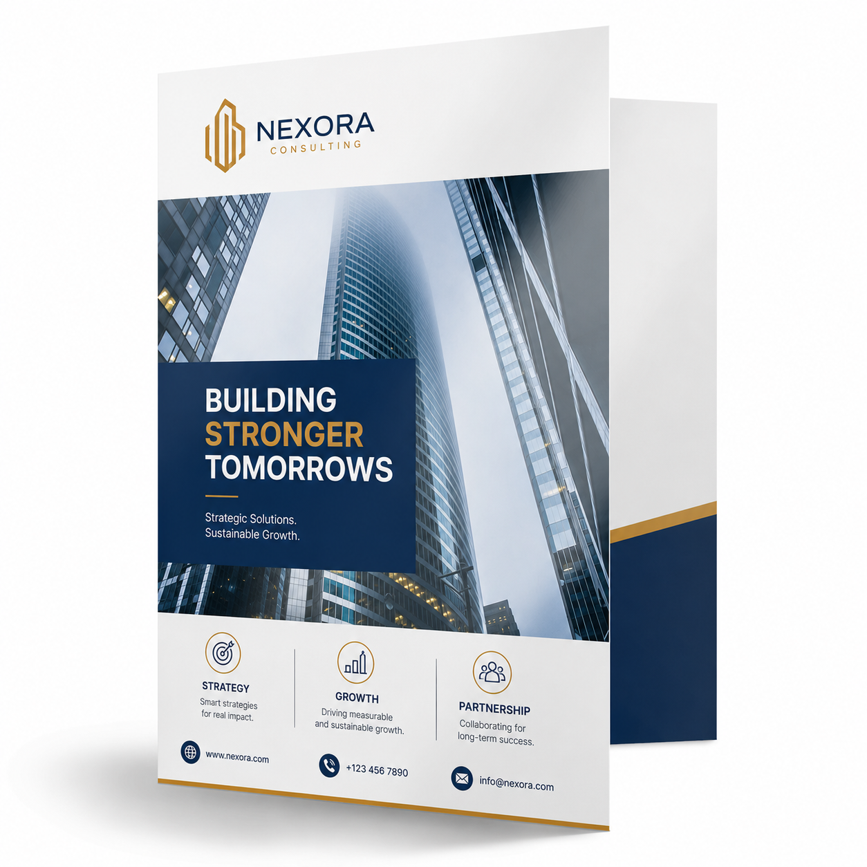 Presentation Folders Matte Laminated