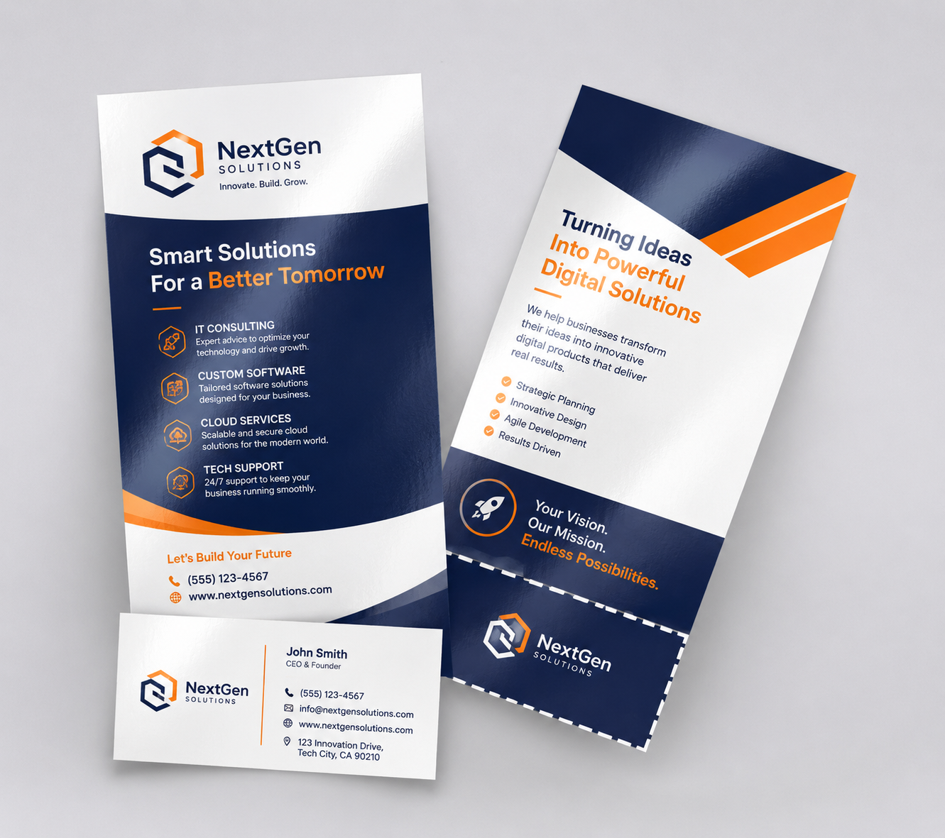 Tear Cards 14pt + UV (High Gloss)