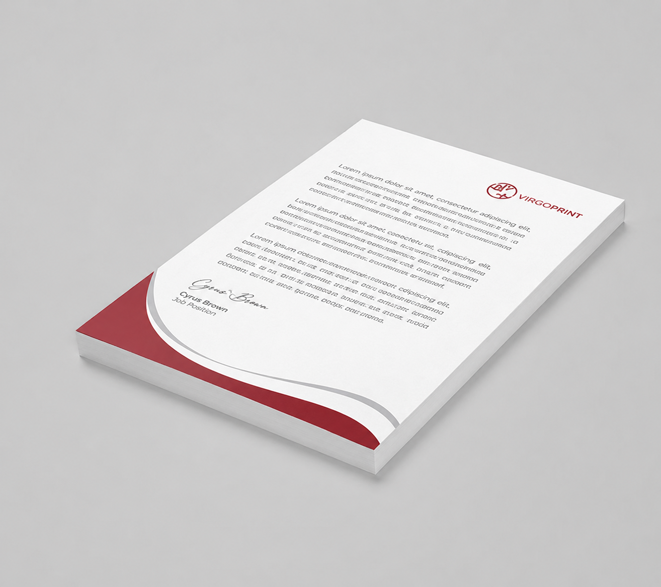 Letterheads 60lb Uncoated