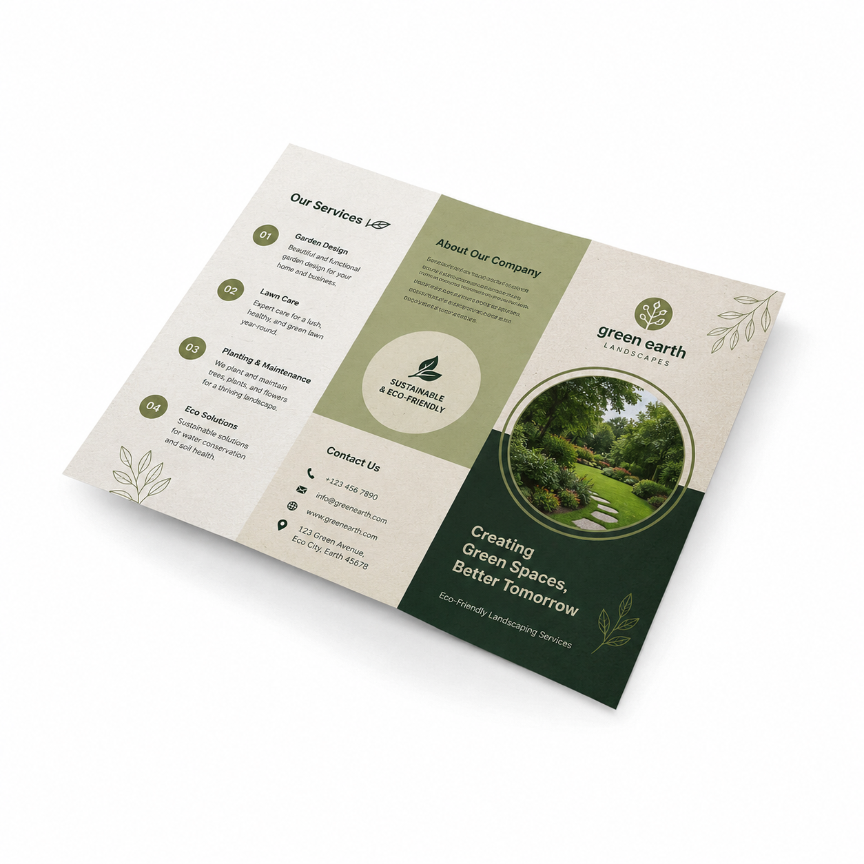 Brochures  80lb Enviro Uncoated