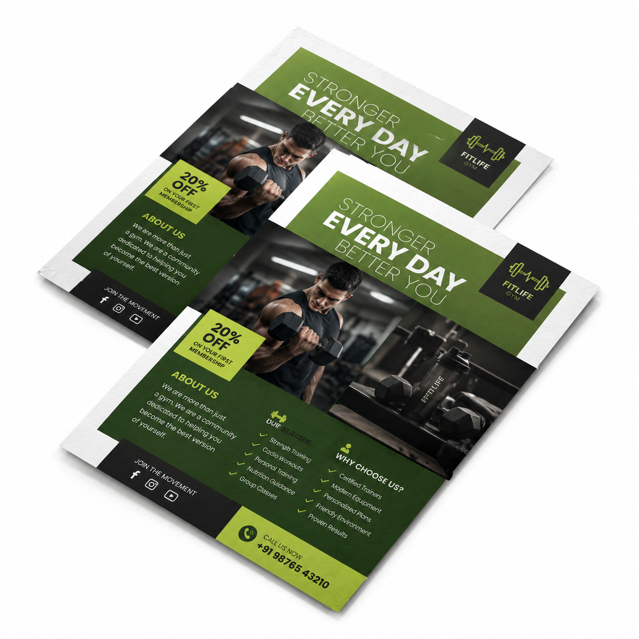 Flyers 100lb + Matte Finish