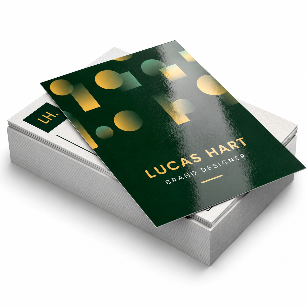 Business Cards 14pt Writable + UV (C1S)