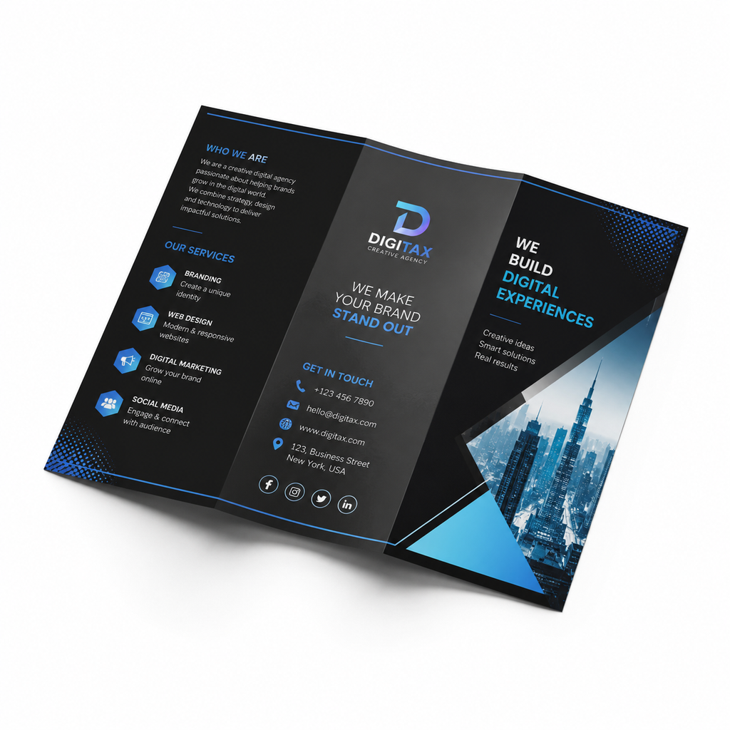 Brochures 100lb Gloss Text