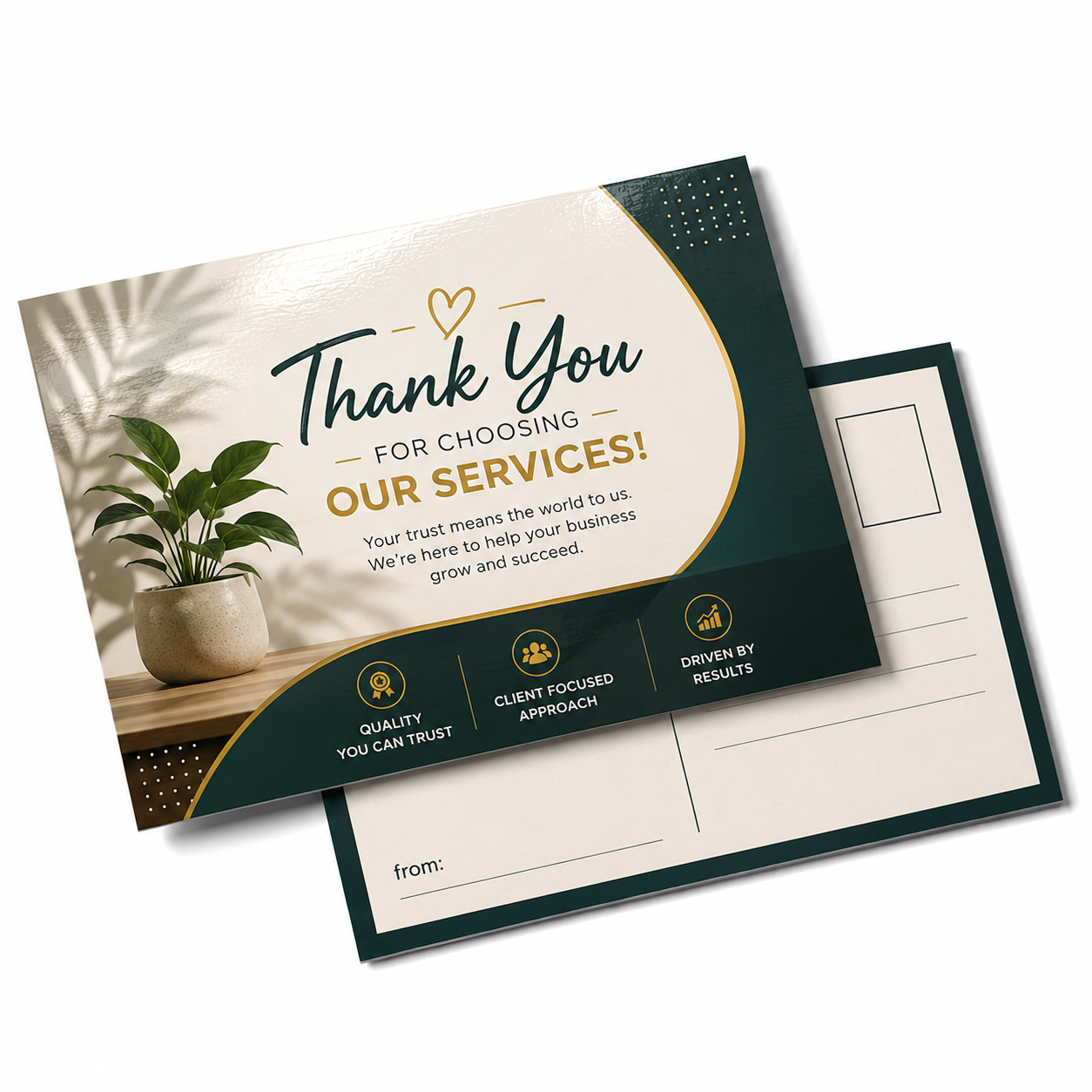 Postcards 14pt + AQ