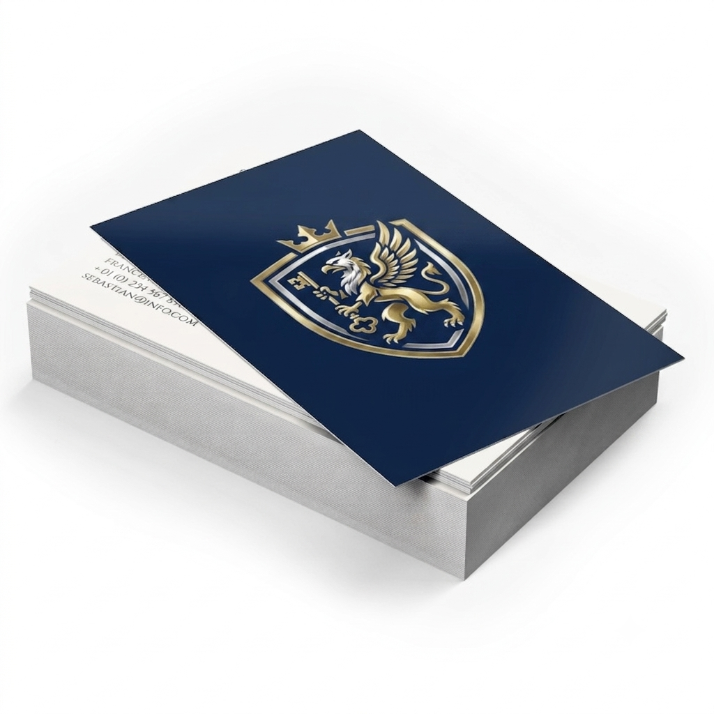 Business Cards Lamination + Gold / Silver Foil