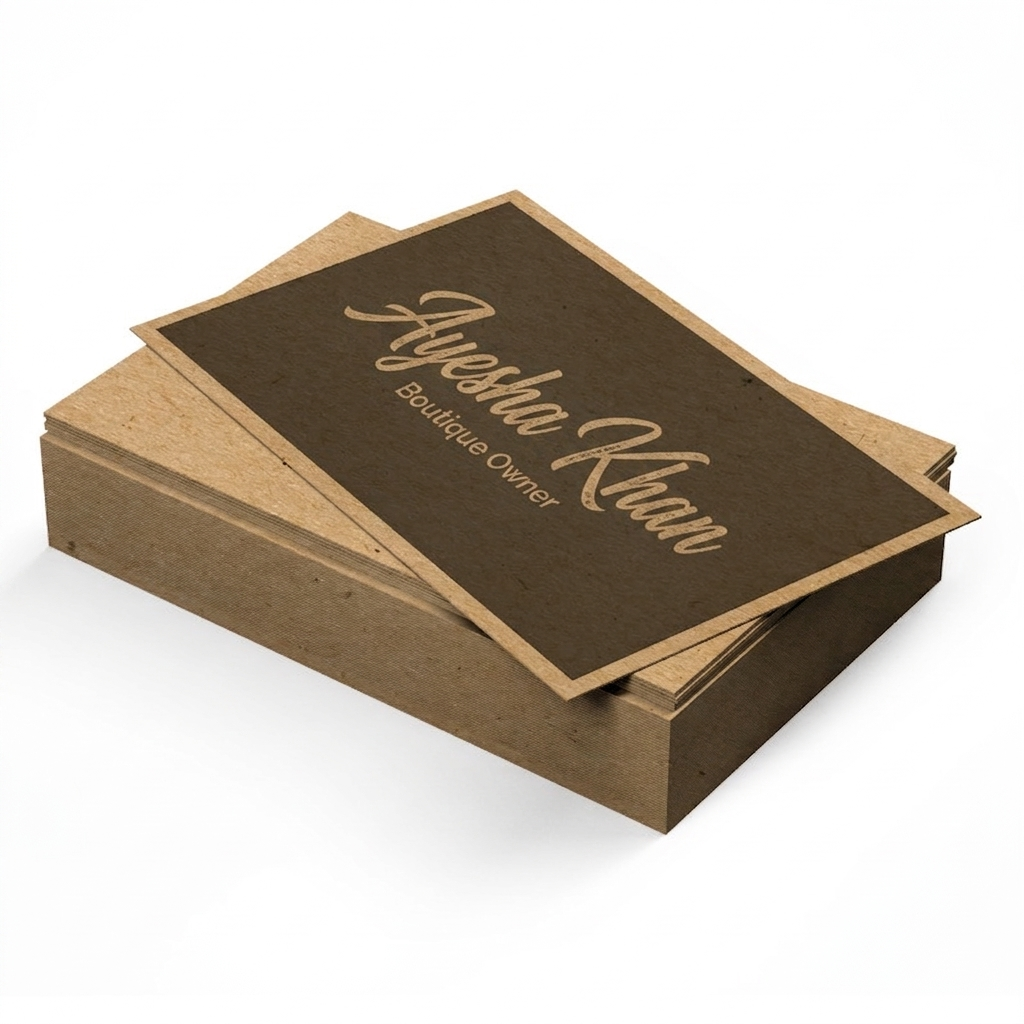 Business Cards Kraft Paper