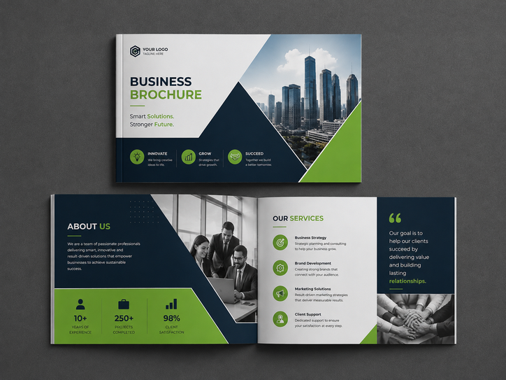 Booklets (8.5" x 5.5") 60lb Offset Text