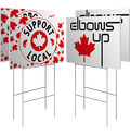 Pre-Designed Canadian Signs 4mm Coroplast